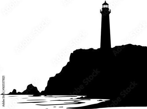 lighthouse on the beach, lighthouse, sea, sky, water, sunset, ocean, light, tower, architecture, beacon, coast, travel, landscape, building, silhouette, landmark, navigation, coastline, beach, greece,
