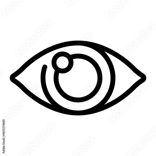 eye line icon