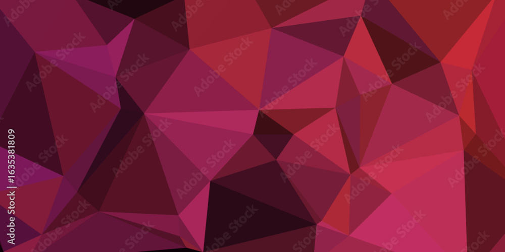 Obraz premium abstract background consisting of triangles, polygon gradient background illustration.