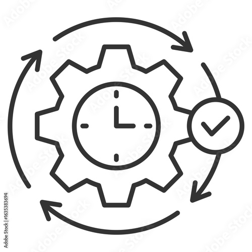 Consistency Outline Icon