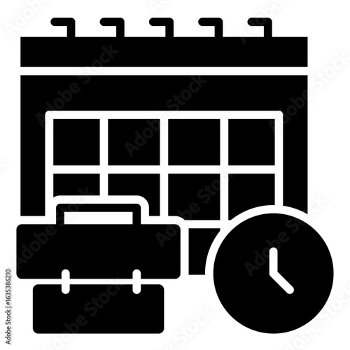 Calender meeting icon