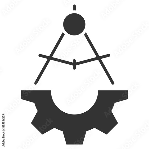 Calibration Glyph Icon