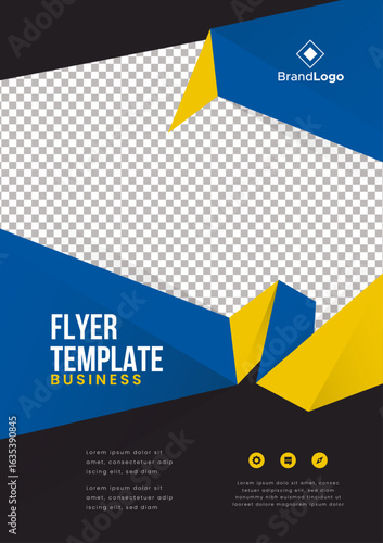 Business Flyer Template | Colorful Business Brochure Abstract Flyer | flyer template | Gradient Cyber Monday poster save up to 80% blue background design poster