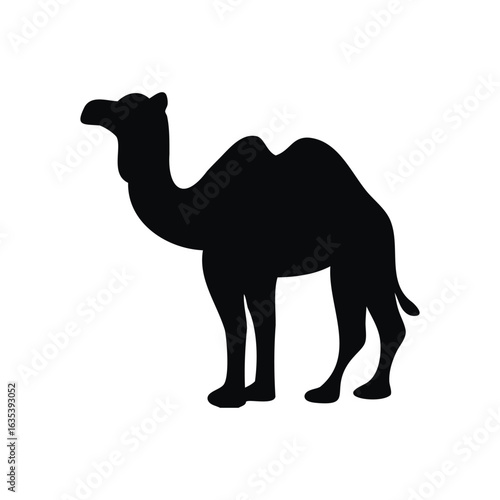 camel silhouette-vector