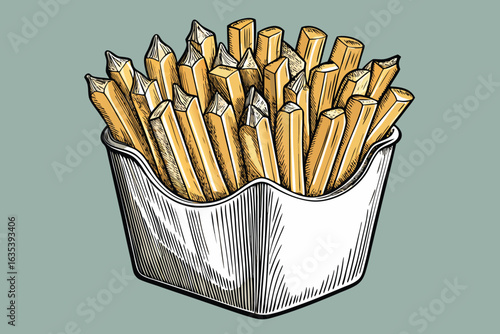 A Box of French Fries