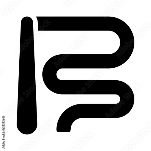 rhythmic gymnastics glyph icon