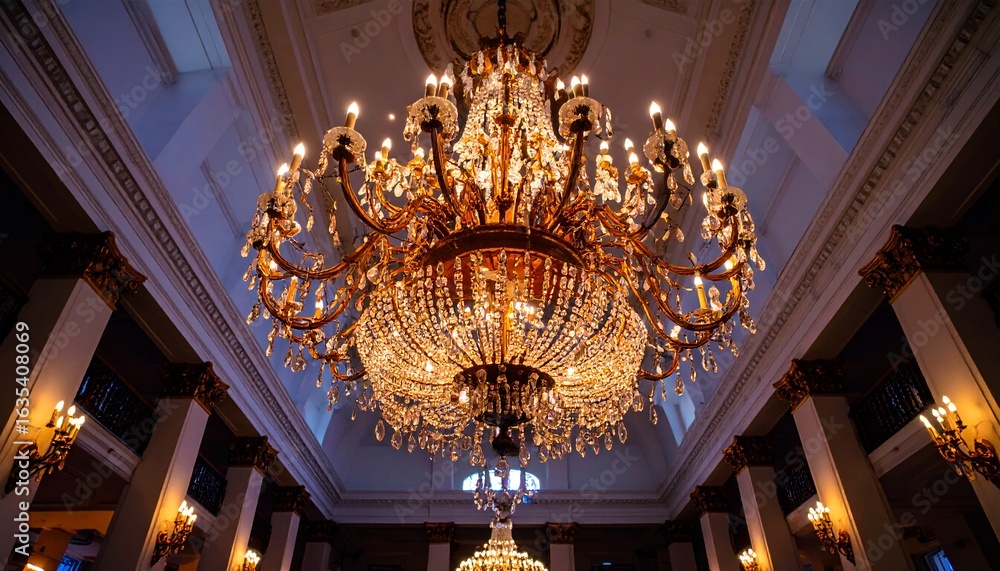 Obraz premium The light transforms the space into a dream. 