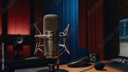 Late Night Podcast Studio Vibes