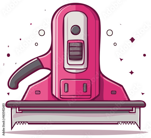 Pink wallpaper trimmer tool showing detail, ideal for home renovation and improvement projects, precise cutting edge for perfect edges.