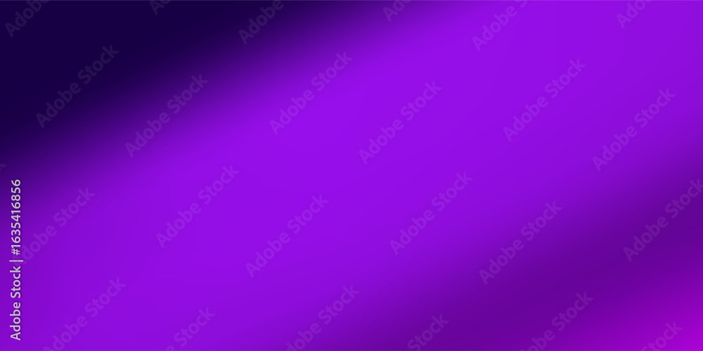 Fototapeta premium Simple design wide dark purple gradient vector artistic background