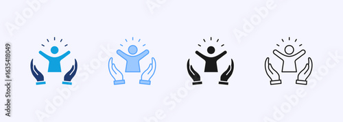Confidence Set Multiple Collection Icons