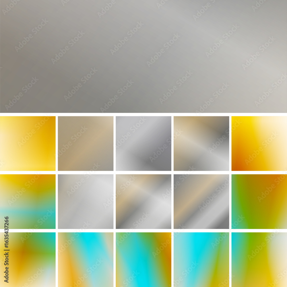 Fototapeta premium Abstract background in pastel colors. Light green, yellow vector gradient blur background. Colorful gradient abstract illustration in blur style