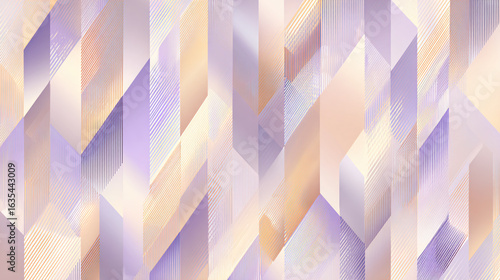 Abstract Geometry Pattern Textures Pastel Colors Design Digital Illustration Modern Artistic Shape Gradient Elegant Light Airy Stylish Colorful Mosaic Interior Futuristic Popularity Surface Art