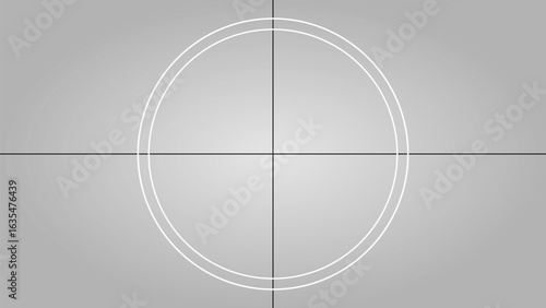 Classic cinema screen intro animation for video presentation or motion picture project. Movie countdown timer background set in 16x9 format. Vintage filmstrip numbers with retro frame design.