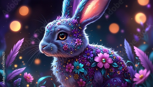 Fantastical Rabbit for a Fairytale or Fantasy Theme
