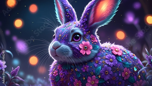 Fantastical Rabbit for a Fairytale or Fantasy Theme