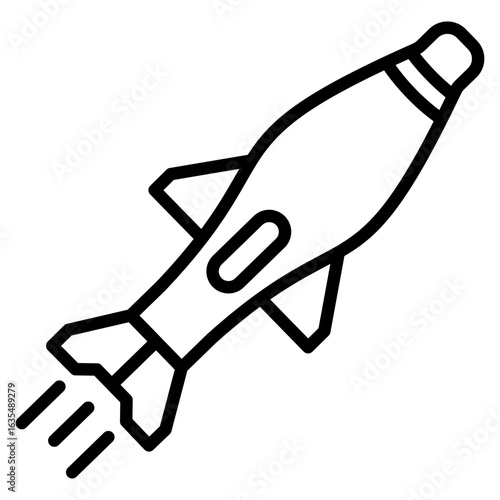 Ballistic Missile Icon