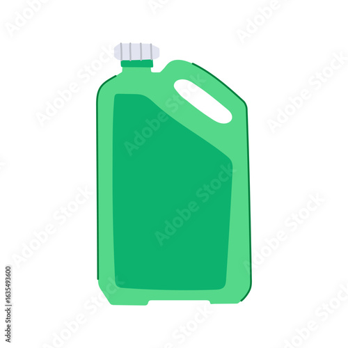 lightweight canister plastic cartoon vector illustration