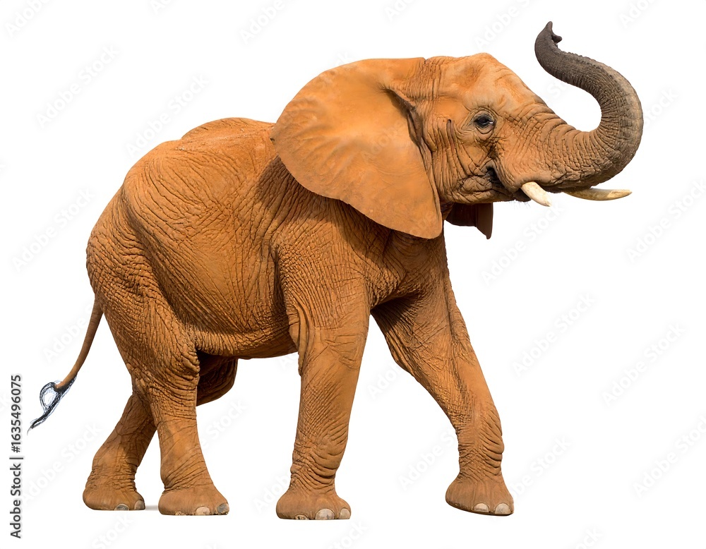 Obraz premium African Elephant Profile