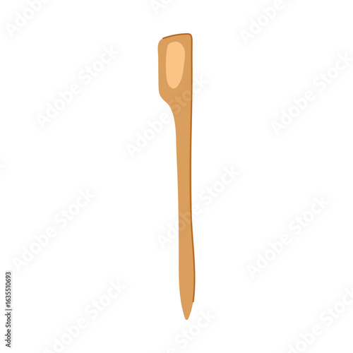 appetizers toothpicks cocktail cartoon vector illustration