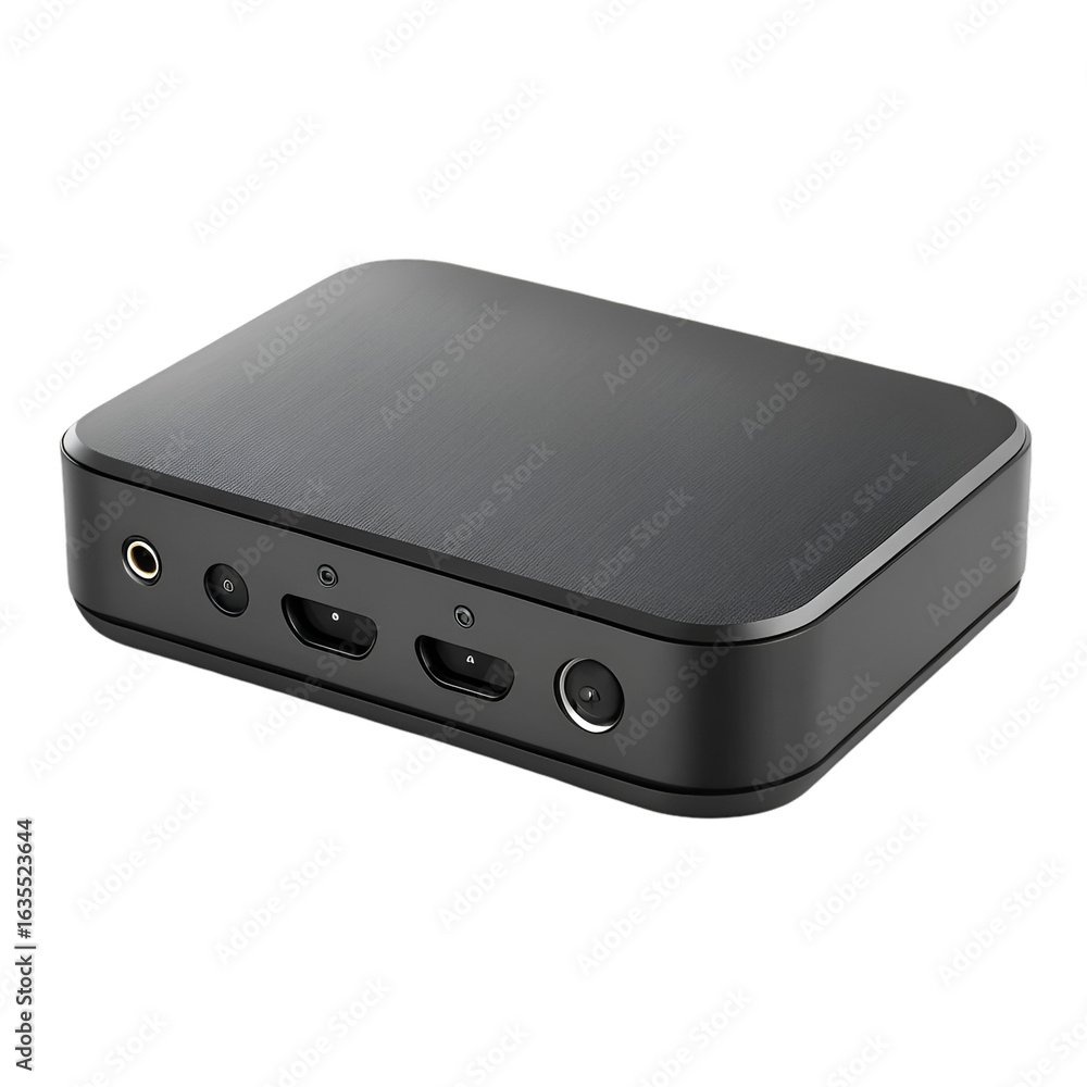 Obraz premium wireless router on white background