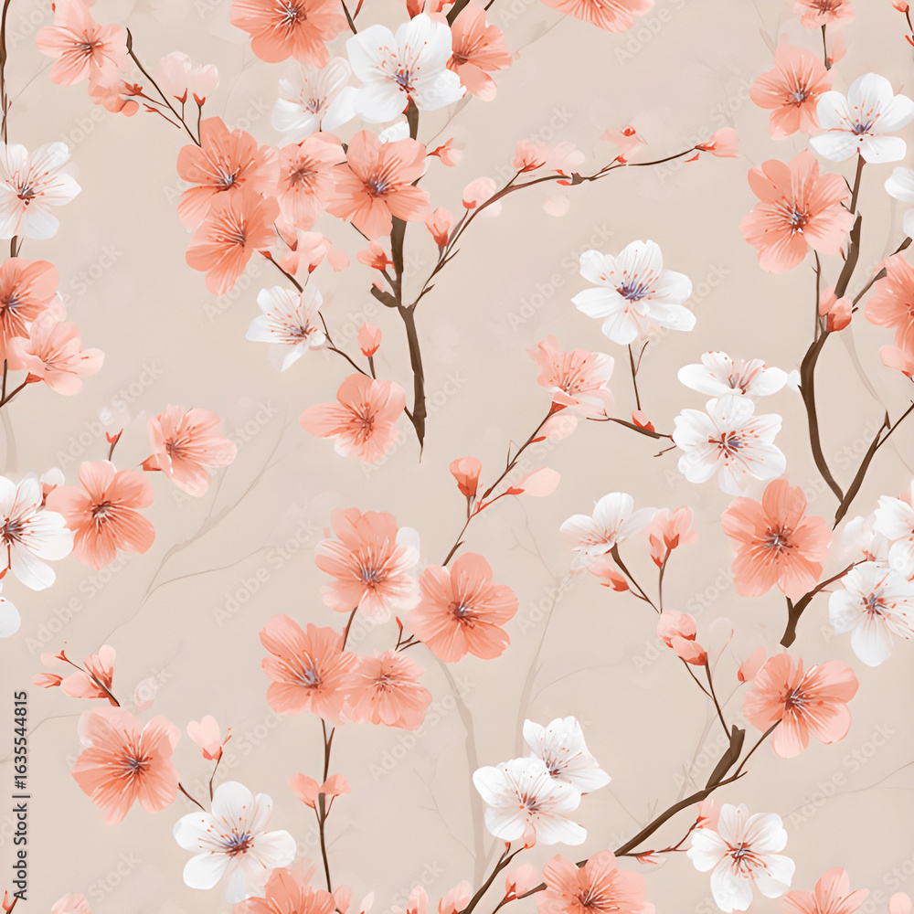 Fototapeta premium cherry blossom background