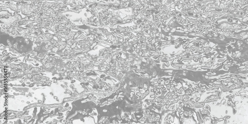 Abstract gray and white pattern with liquid-like texture showcasing a flowing or watery effect ideal for backgrounds and digital designs.