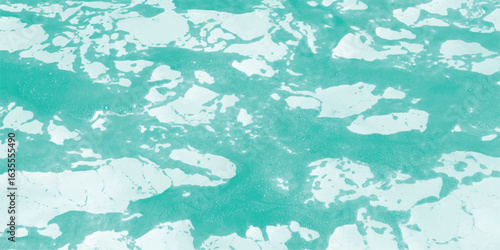 Abstract turquoise water surface with textured artistic effect perfect for backgrounds and design templates a visually appealing composition