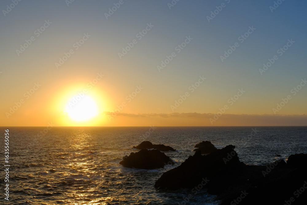 Fototapeta premium 海 夕陽