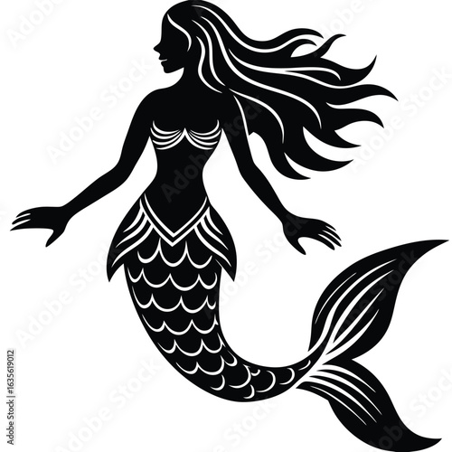 Mermaid Silhouette