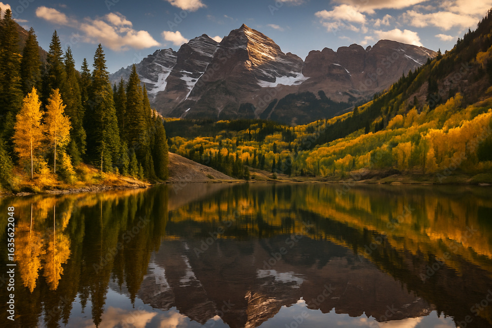 Fototapeta premium lake in the mountains