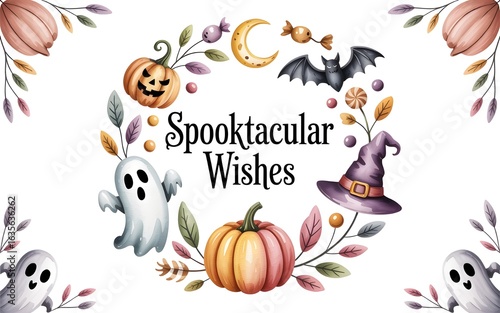 Wallpaper Mural detailed professional high quality Spooktacular Wishes Torontodigital.ca