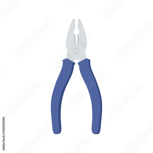 Illustration of pliers icon isolated on white background