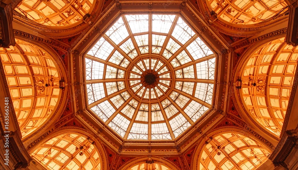 Obraz premium Ornate, multi-levelled ceiling