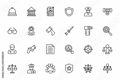 An insightful visual breakdown of the criminal justice process — ideal for explainer videos, academic resources, civic campaigns, and public awareness materials