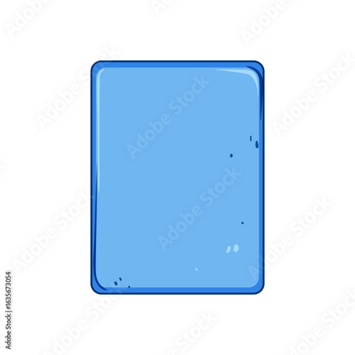 antimicrobial plastic cutting board cartoon vector illustration