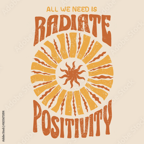 Hand drown sun vector artwork. good vibes. Beach t-shirt prints and other uses. Ocean sun vintage graphic, vintage summer t shirt design. sun poster design. 