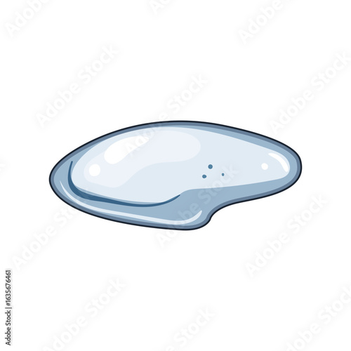 condensation water drops cartoon vector illustration