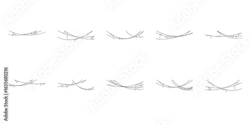 Halloween Spider Web Header