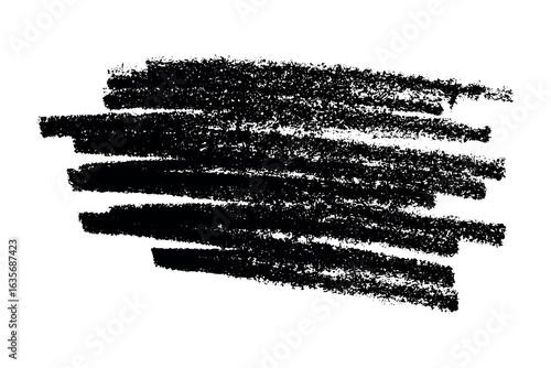 Brush paint stroke texture swatch Hand painted background Ink scribble dab clipart Paint smudge for tags and stamps design