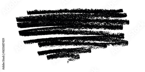 Brush paint stroke texture swatch Hand painted background Ink scribble dab clipart Paint smudge for tags and stamps design