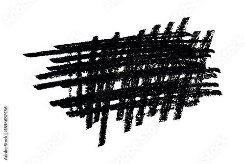 Brush paint stroke texture swatch Hand painted background Ink scribble dab clipart Paint smudge for tags and stamps design