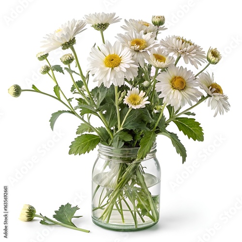 Wallpaper Mural bouquet of daisies in vase Torontodigital.ca