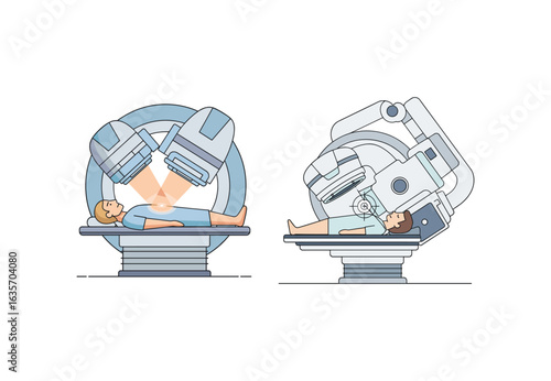 Radiation therapy equipment and patient treatment process