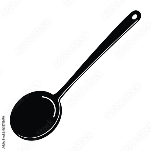spoon isolated on white background