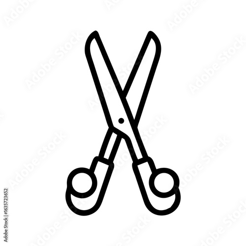 Scissors Icon for Creativity and Crafting Topics