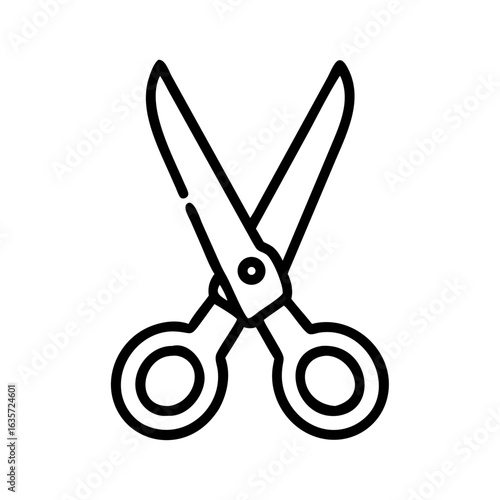 Scissors Icon for Creativity and Crafting Topics