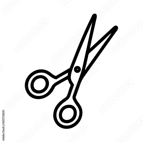 Scissors Icon for Creativity and Crafting Topics