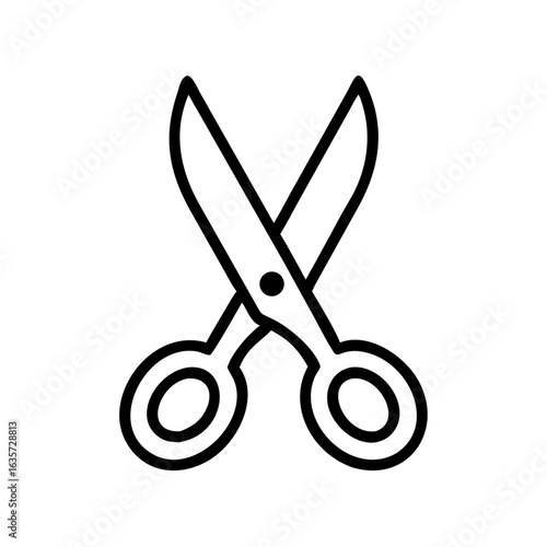 Scissors Icon for Creativity and Crafting Topics