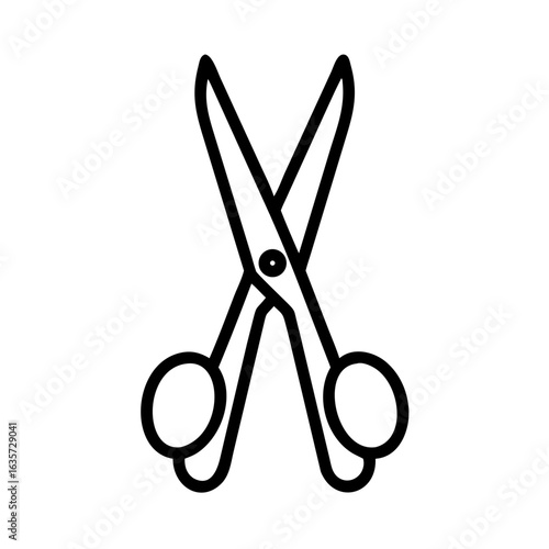 Scissors Icon for Creativity and Crafting Topics